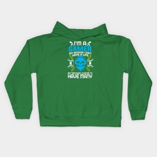 I'm Gamer have many Kids Hoodie